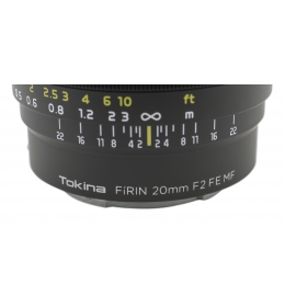 Objektiv TOKINA Fírin 20 mm f/2.0 MF pro Sony-E