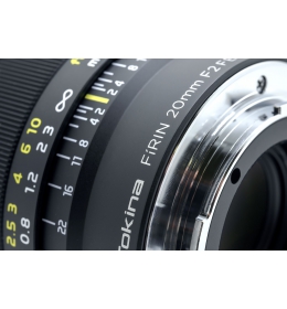 Objektiv TOKINA Fírin 20 mm f/2.0 MF pro Sony-E
